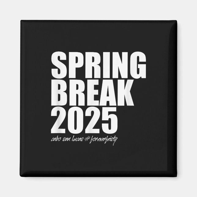 Spring Break Fei  Magnet (Front)