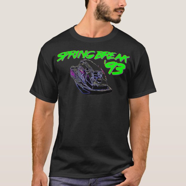 Spring Break Jet Ski Tee  (Front)