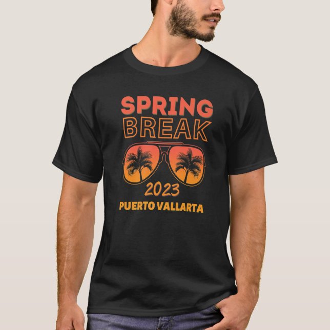 Spring Break Puerto Vallarta 2023 Beach Vacay Part T-Shirt (Front)