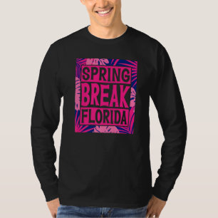 Spring Break Senior Class Student School Trip Flor T-Shirt