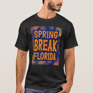 Spring Break Senior Class Student School Trip Flor T-Shirt