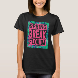 Spring Break Senior Class Student School Trip Flor T-Shirt