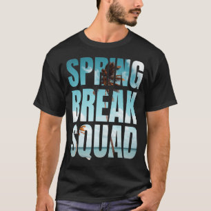 Spring Break Squad 2022 Vintage Beach Family Match T-Shirt