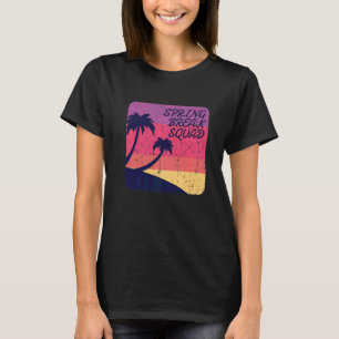 Spring Break Squad Family Matching Group Vacation  T-Shirt
