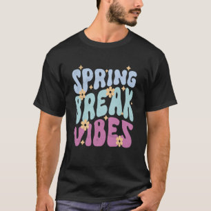 Spring Break Vibes 2023 family Spring Break Sunset T-Shirt