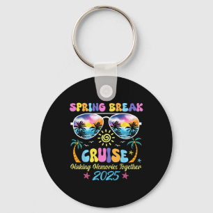 Spring Breaks Cruise Memories 2025 Traveling Summe Key Ring
