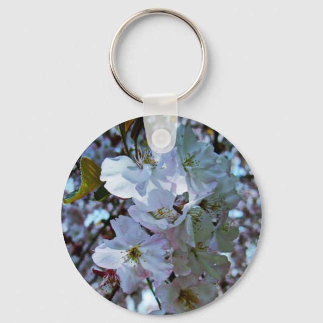 Spring Brooklyn Botanical Gardens Key Ring (Front)