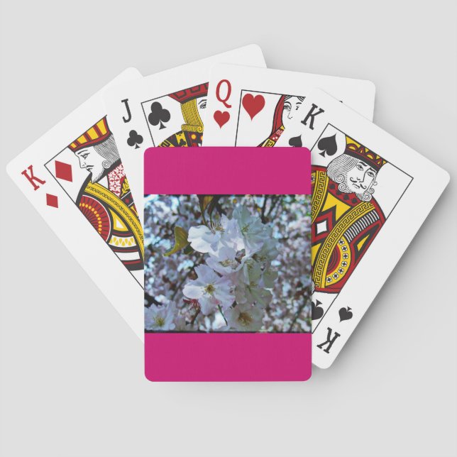 Spring Brooklyn Botanical Gardens Playing Cards (Back)