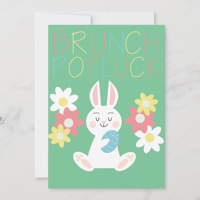 Spring Brunch Invitation (Front)