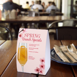 Spring Brunch Specials Food Beverage