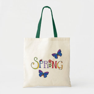 Spring Budget Tote Bag