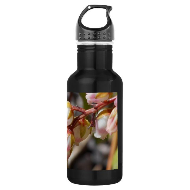Spring Buds 18 oz Custom Water Bottle (Front)