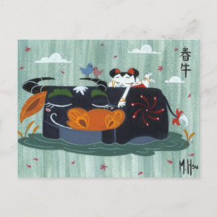 Spring Buffalo Postcard