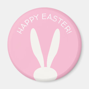 Spring Bunnies Happy Easter Eggs Hunt Party  Magnet