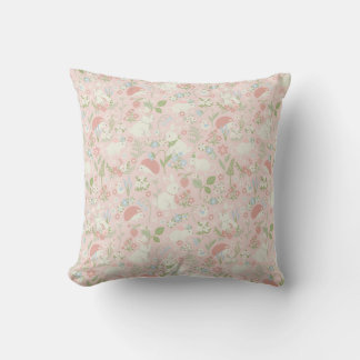 Spring Bunny Garden Cushion
