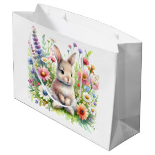 Spring Bunny Large Gift Bag