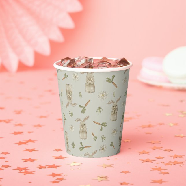 Spring Bunny Paper Cups (Insitu)