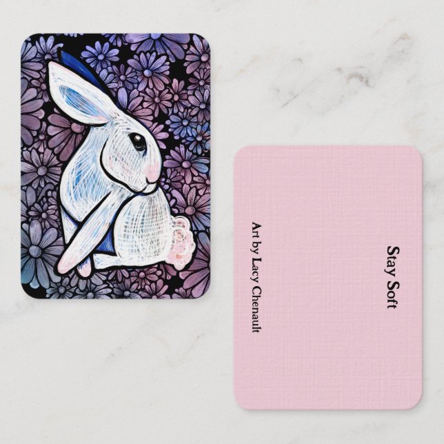 Spring Bunny Rabbit Easter Ostara                  Calling Card (Front/Back)