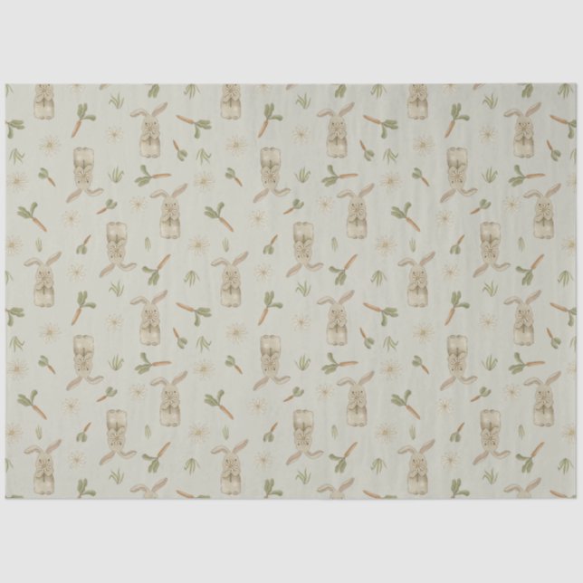 Spring Bunny Tissue Paper (Front)