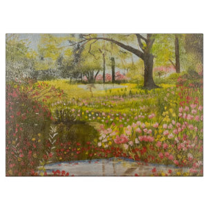 Spring by the Pond, by Gary Poling Cutting Board