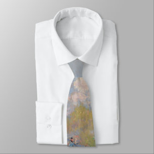 Spring by the Seine by Monet Impressionist Tie