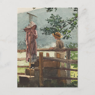 Spring by Winslow Homer Postcard