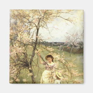 Spring, c.1880 magnet