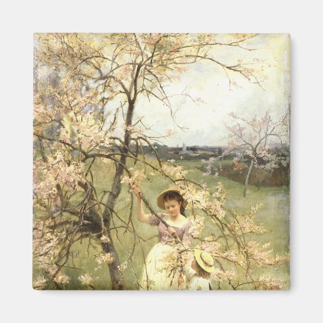 Spring, c.1880 magnet (Front)