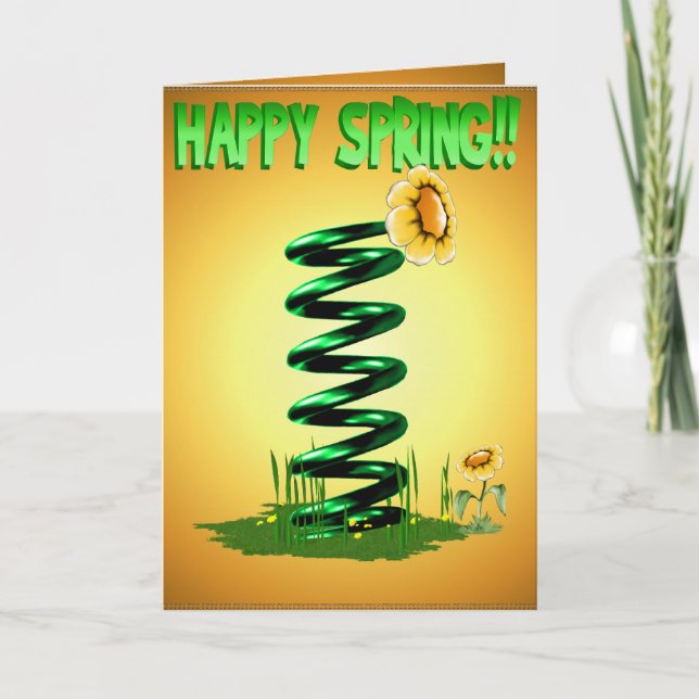 Spring!! Card (Front)