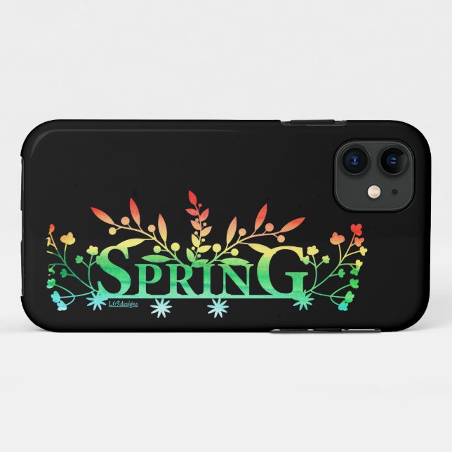 SPRING                                             Case-Mate iPhone CASE (Back (Horizontal))