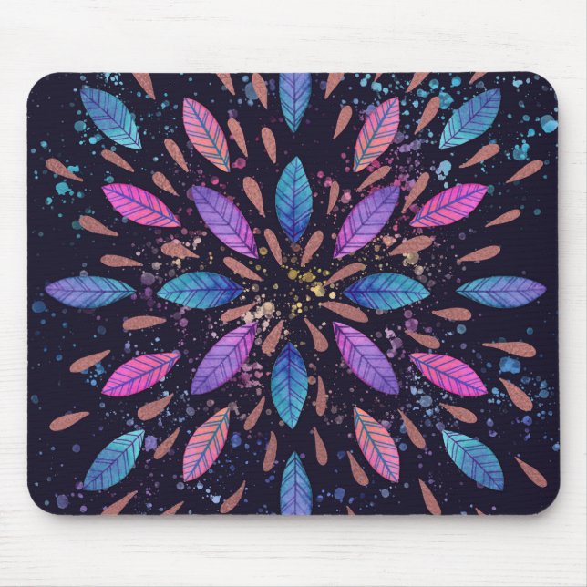Spring Celebration - Dark Mouse Pad (Front)