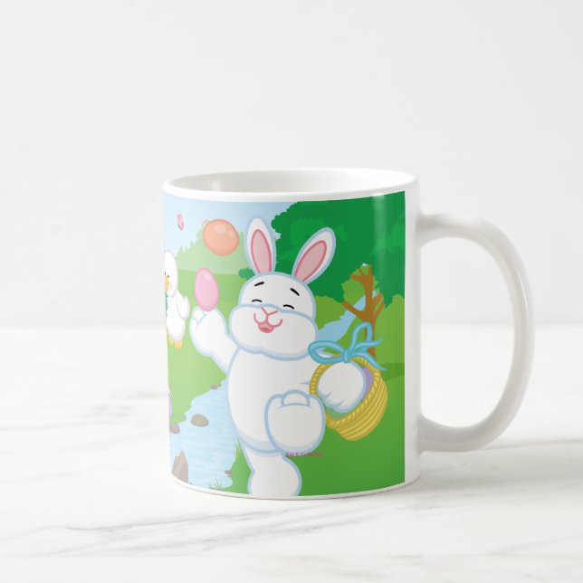 Spring Celebration Egg Hunt Coffee Mug (Right)