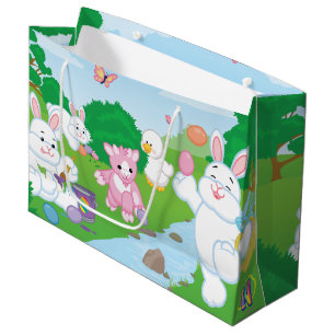 Spring Celebration Egg Hunt Large Gift Bag