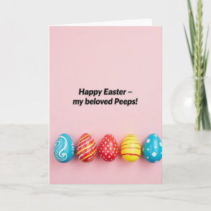 Spring Celebration Painted Egg Card