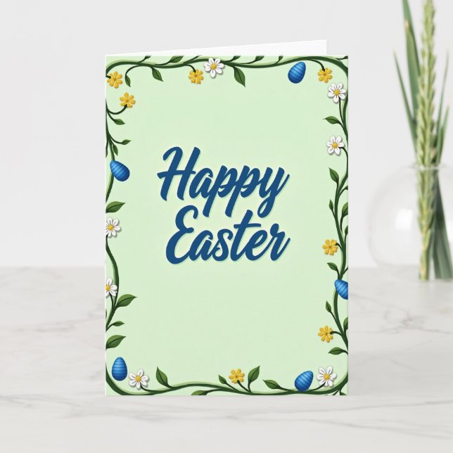Spring Cheer Greeting Card (Front)