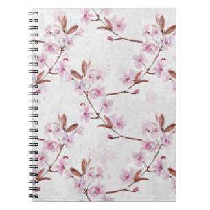 Spring Cherry Blossom Branches Notebook