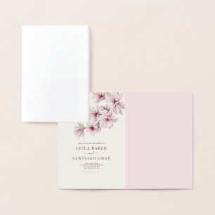 Spring Cherry Blossom The Wedding Of Invitation