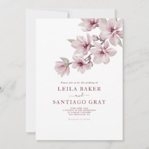 Spring Cherry Blossom The Wedding Of Invitation