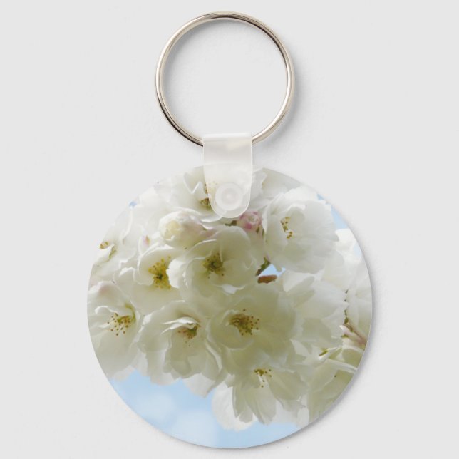 Spring Cherry Blossoms AH2008 Key Ring (Front)