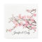 Spring Cherry Blossoms Wedding Add Names Cocktail