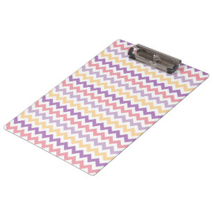 Spring Chevron and Polka Dot Multi Clipboard