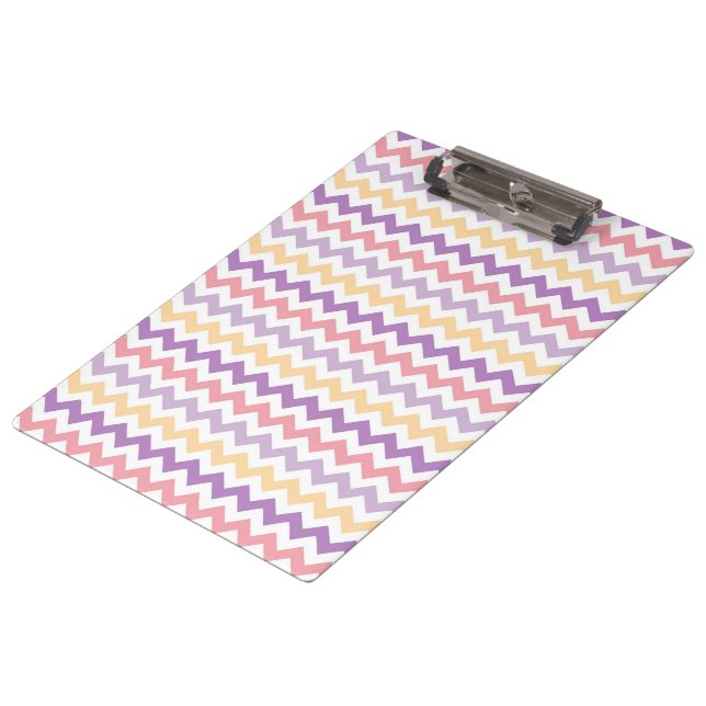 Spring Chevron and Polka Dot Multi Clipboard (Angled)