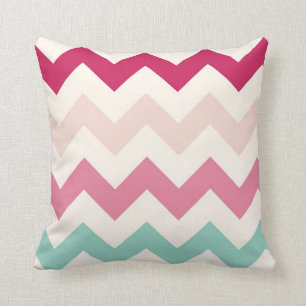 Spring chevron zigzag stripes zig zag pattern chic cushion