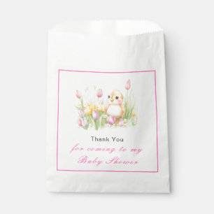 Spring Chick Baby Shower Favour Bag