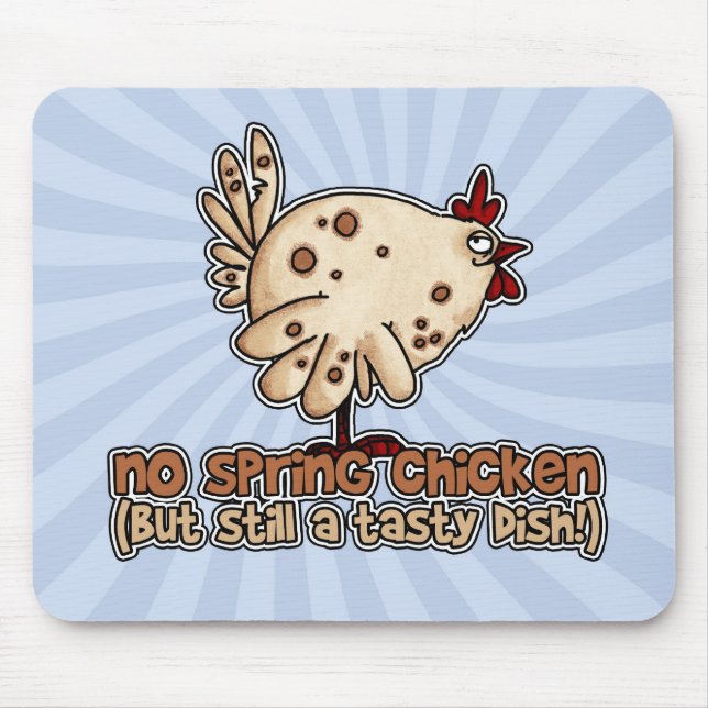spring chicken mousepad (Front)