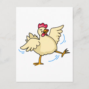 Spring Chicken Postcard