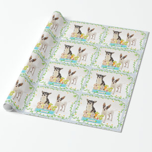 Spring Chihuahua's Wrapping Paper