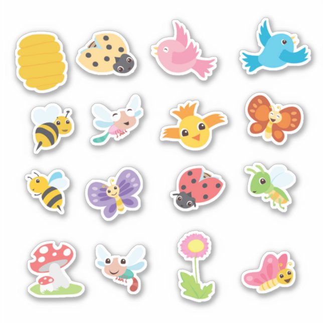 spring collection  sticker (Front)