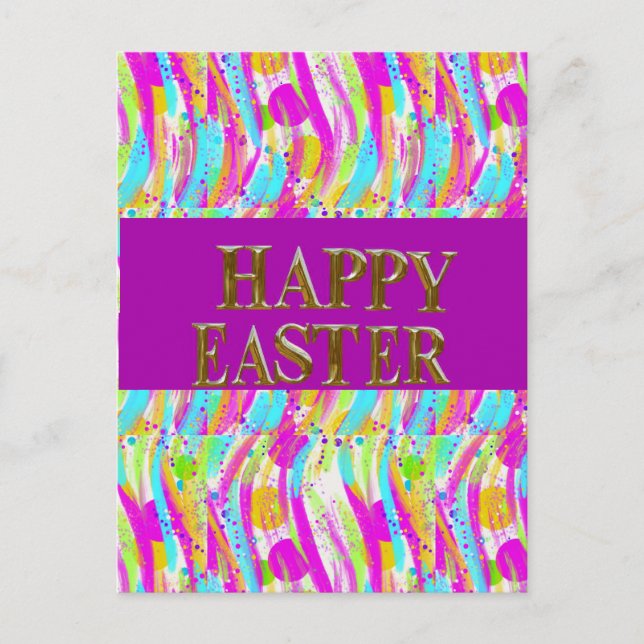 SPRING COLORS POSTCARD (Front)