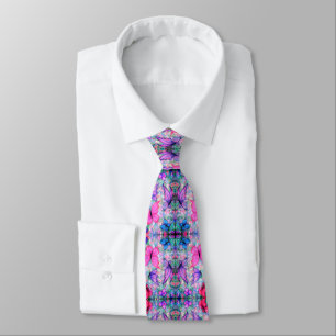 Spring Colourful Butterflies Neck Tie